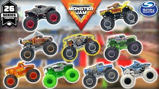 SPIN MASTER MONSTER JAM SERIES 26  164 SCALE [upl. by Deutsch]