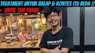 KENAPA HARUS PASANG SASIS amp KAKI KAKI DI TIM PANIK  INILAH PERBEDAAN TREATMENT UNTUK BALAP ampKONTES [upl. by Concepcion]