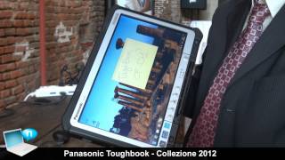 Panasonic Toughbook  Presentazione della lineup di notebook e tablet per il 2012 a Milano [upl. by Aynahs807]