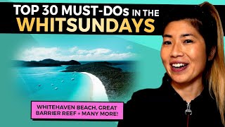 30 Things to do in Whitsundays Airlie Beach Whitehaven Beach amp More [upl. by Kcirrej26]