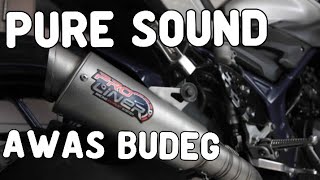 Pure Sound Knalpot Proliner Yamaha R25MT25 R03 MT03 Tipe Short 🔊📣🎶 [upl. by Doroteya44]