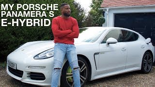 My Porsche Panamera S EHybrid WITH CUSTOM EXHAUST [upl. by Ades]