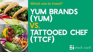 Aug 13 YUM stock vs TTCF stock Which one to buy Yum brands stock analysis vs TTCF stock analyis [upl. by Akinohs553]