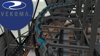 Vekoma MK700 Custom Illusion Coaster  Dome Coaster Contest Entry  NoLimits 2 Professional [upl. by Alfeus41]