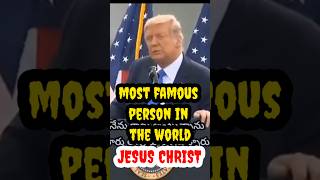 MOST FAMOUS PERSON IN THE WORLD jesuschrist jesus jesuslovesyou jesusislord jesuslovesyou [upl. by Queenie]