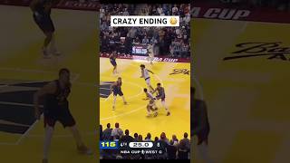 CRAZY ENDING 😳 basketball nba [upl. by Sherwin]