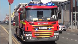 Merseyside Fire and Rescue City Centre Double turnout [upl. by Gav]