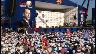 2011 mitingi BAŞBAKANIMIZ RECEP TAYYİP ERDOĞAN İSTANBUL 2011 KAZLIÇEŞME MİTİNGİ TAMAMI 05 06 2011 [upl. by Theola]