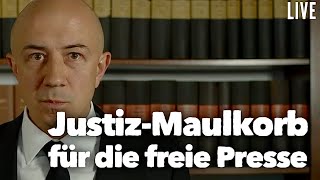 Verbotene Gerichtsbeschlüsse Pressefreiheit und der Fall Semsrott  live [upl. by Nurse512]