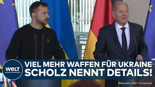 PUTINS KRIEG Paukenschlag in Berlin Deutschland schnürt riesiges Waffenpaket für Ukraine [upl. by Ahsinik]