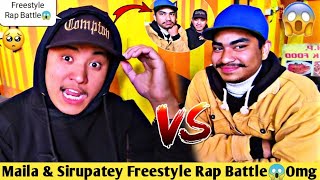 Maila Vs Sirupate Freestyle Rap Batttle😱ANTF Final  Reveal Upcoming Songs Samir Bhattarai [upl. by Anidal]