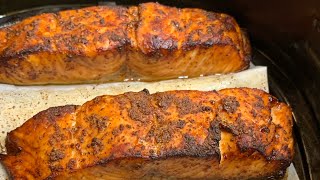 Perfect Air Fryer Salmon Recipe shorts [upl. by Gnilrac]