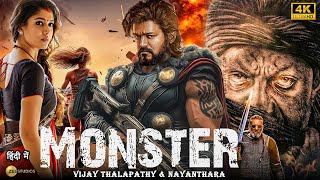 Thalapathy Vijay 2024  MON STER  New Blockbuster South Full Action hindi Movie in 4k  Nayanthara [upl. by Jackson46]