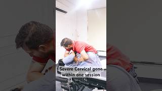 Best chiropractor in BangalorechiropracticAdjustmentforneckpaincervicalpaintrendingshorts [upl. by Farnham]