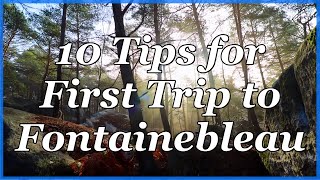 Fontainebleau Bouldering  10 Tips for Your First Trip to Font [upl. by Healey]