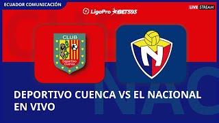 DEPORTIVO CUENCA VS EL NACIONAL  AUCAS VS DELFÍN  EN VIVO  LIGA PRO FECHA 14  FORMATO RADIO [upl. by Lesser]