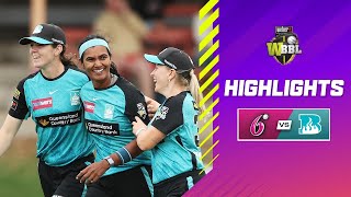 Heat Defend 139 At North Sydney Oval  Sydney Sixers v Brisbane Heat  WBBL10 [upl. by Trefler]