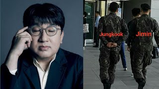 What Happened Bang Si Hyuk Speak Up About Jimin and Jungkook Condition In Military [upl. by Peria]