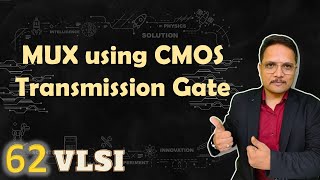 4 to 1 Multiplexer Implementation using Transmission Gates  VLSI by Engineering Funda [upl. by Klos]