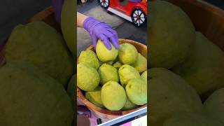 Do you like fresh guava  Fruit Cutting Skills [upl. by Elle113]