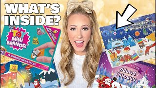 OPENING ALL THE WINDOWS TO MY ADVENT CALENDARS 😱😍 SLIME FIDGETS MINI BRANDS MOCHIS [upl. by Daniell]