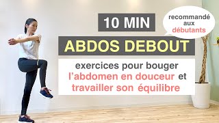 10MIN ABDOS DEBOUT abdos amp léquilibre10 MIN STANDING ABS  abs and balance [upl. by Libbi]