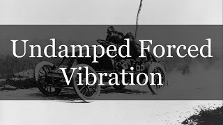 Undamped Forced Vibration  Engineering Dynamics [upl. by Rim533]