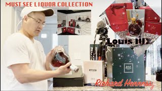 Richard Hennessy  Louis 13th  Paradise  Martell  High End Liquor Collection  Tour amp Reviews [upl. by Sancho]