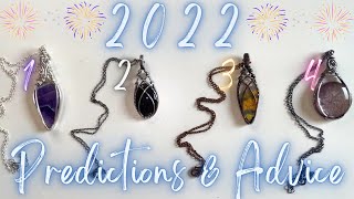 2022 Predictions amp Advice🌟🥳 PICK A NECKLACE💎 Super InDepth Tarot Reading [upl. by Novyar]