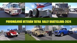 PRVOMÁJOVÁ VETERÁN TATRA RALLYE BRATISLAVA 2024 [upl. by Aitselec]