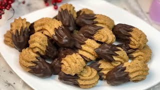 Biscotti di frolla Montata al Caffè 🎄Ricetta di Natale🎅🏻 [upl. by Nylimaj789]