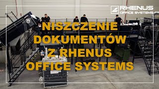 NISZCZENIE DOKUMENTÓW Z RHENUS OFFICE SYSTEMS POLAND [upl. by Bak468]