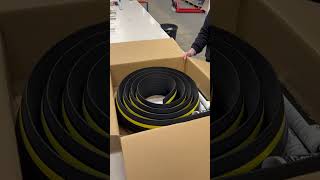 Unboxing a 40mm Garage Door Water Barrier Threshold Seal [upl. by Ynnig]