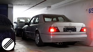 1992 MercedesBenz 500E 326hp  pure SOUND [upl. by Ahsauqal]