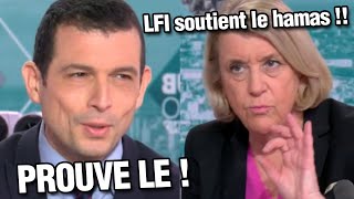 Loi LFI  Béligh Nabli détruit Arlette Chabot 🇮🇱 et dénonce la censure des lobbies proisraéliens [upl. by Gilliette]