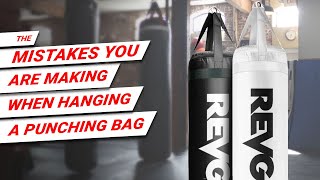 The Mistake You are Making When Hanging a Punching Bag or Heavy Bag [upl. by Rosario336]