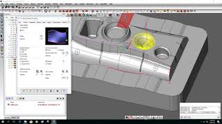 hypermill 3D equidistant machining [upl. by Licha]