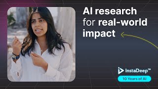 10 Years of AI AI research for realworld impact [upl. by Culliton]