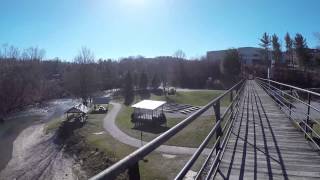 The Old Pine Bridge in Spruce Pine NC [upl. by Radie]