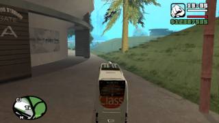 Gta SaMercedesBenz Travego 15 SHD Metro Class [upl. by Ylebmik]