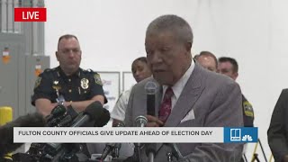 Fulton County Georgia update with officials ahead of 2024 Election [upl. by Solon]