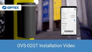 OPTEX OVS 02GT Installation Video [upl. by Analihp384]