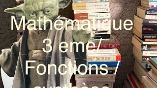 Astuce Mathématique 3 eme FonctionsNotion identités remarquables factorisation [upl. by Natelson]