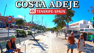 TENERIFE  COSTA ADEJE  Stunning Weather at the beginning of November 😎 4K Walk ● November 2023 [upl. by Eulalie]