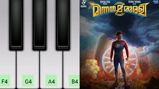 Minnal Murali BGM  Perfect Piano  Basic Piano Tovino Thomas shorts [upl. by Vassell]