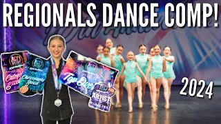 2024 Regionals Dance Competition with Hallie amp Livvy  Hallie Steps In To Fill Last Minute Routine [upl. by Gabbie]