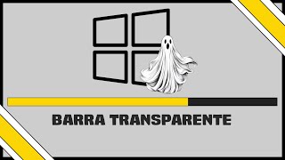 Como Deixar Barra de Tarefas do Windows 11 e 10 Totalmente Transparente [upl. by Graf]