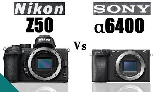 Nikon Z50 vs Sony a6400 [upl. by Atirehc]