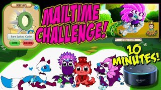 10 Minute Mail Time Challenge  Animal Jam [upl. by Ylesara874]