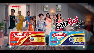 Yakult TVC 2024  GataGUT Yakult Every Day  Hindi Version [upl. by Nahshun423]